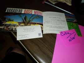 1960's Cuba brochure