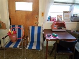 Old steel tip yard darts set