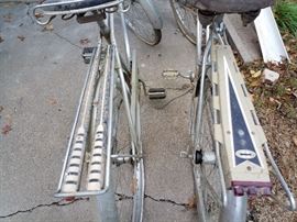 Matching mens and womans huffy vintage bikes