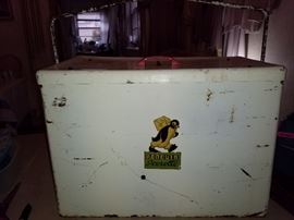 Vintage penguin cooler