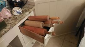 vintage rolling pins