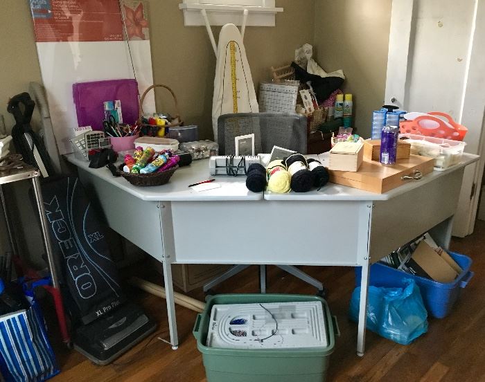 Desk, Beading & Craft Supplies, Oreck Vacuum, Fabric & More