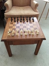 Chess / Checkers End table