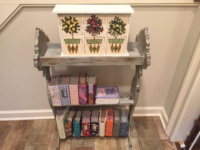  Painted Small Bookcase
