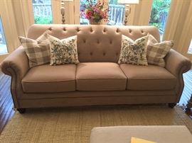 Tufted Back Sofa