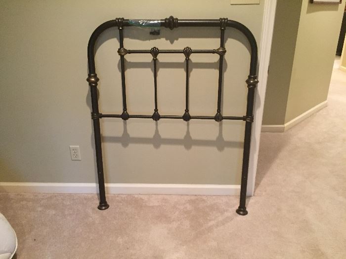 Twin Iron Frame Bed