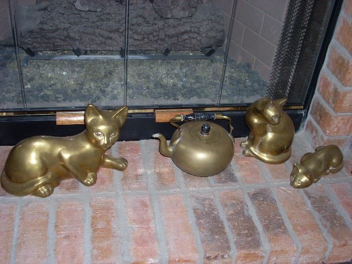Some of the Brass Figurines