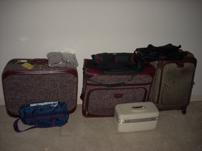 Luggage ready to assist your travel plans