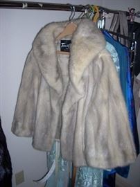 One of several fur coats.   All are in great shape and ready for Holiday Styling