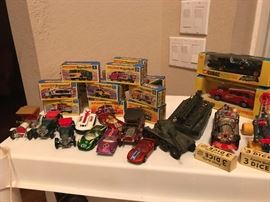 Vintage match box cars