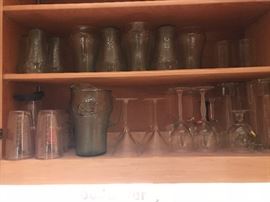 Coca cola pitcher an glass set