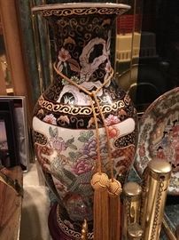 Pair of Matching Vases/Urns
