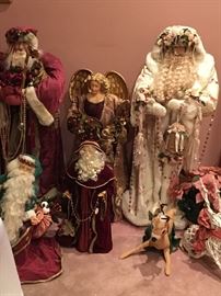 Collection of Taller Santas 