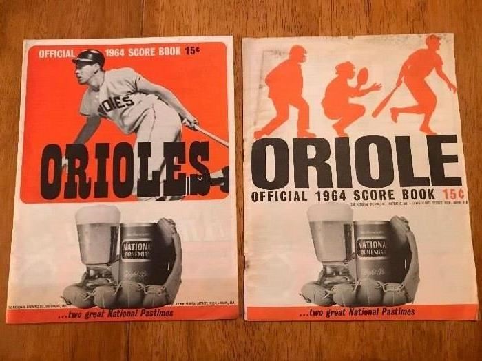 1964 Orioles Programs