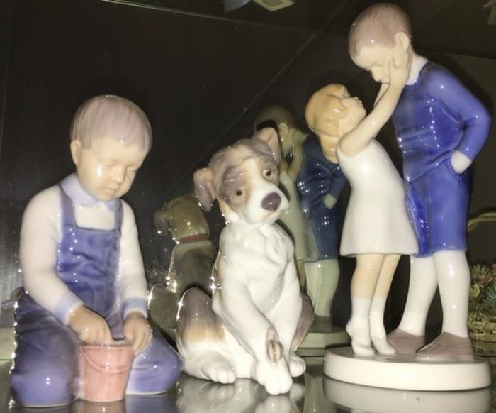 B&G figurines, Lladro Dog