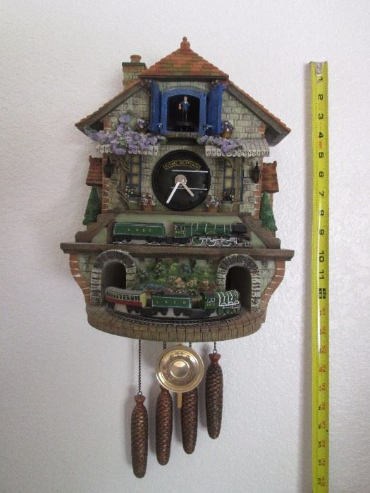 Wide variety of Cuckoo Clocks, all in excellent condition.