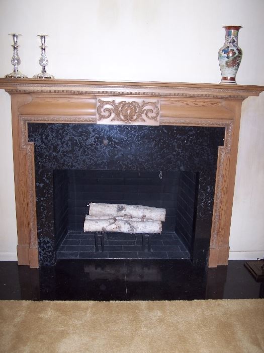 17th Century Carved Mantel