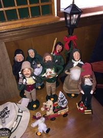 1980’s & 90’s “Byer’s Choice” Caroler figures