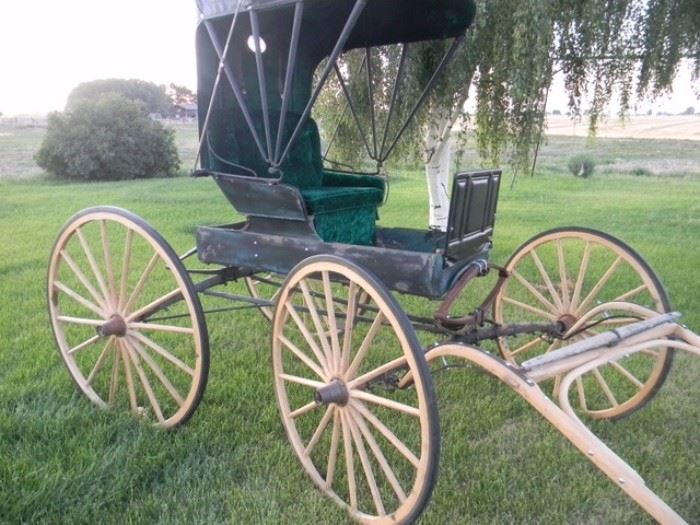 Antique Doctor Buggy Studebaker  Carriage for repair (THIS IS STOCK PHOTO, ACTUAL CARRIAGE IN BASEMENT)