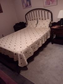 Full size brass bedroom 