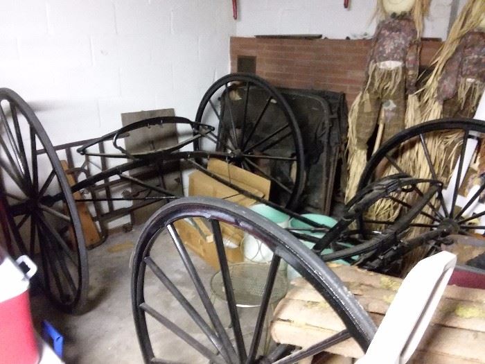 Antique Studebaker Doctor Buggy Carriage (ACTUAL PHOTOS)
