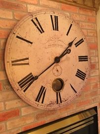 Jean Pierre Renard wall clock (huge)