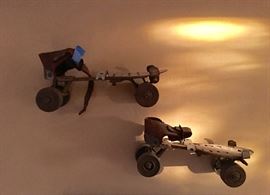 Antique roller skates