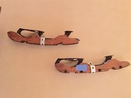Antique ice skates