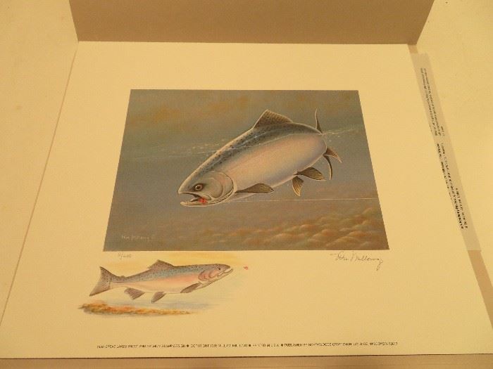 Trout Salmon Stamp Print