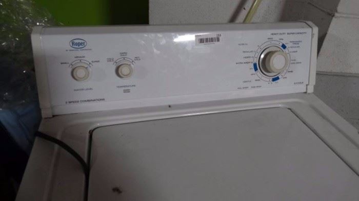 Roper washing machine
