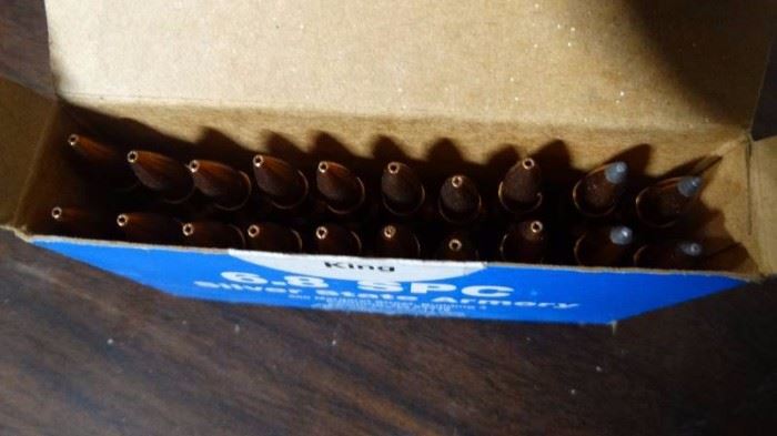 Box of 20 rounds- 6.8mm SPC