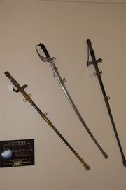 Presentation or ceremonial swords