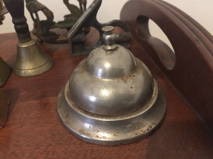 Vintage front desk service bell