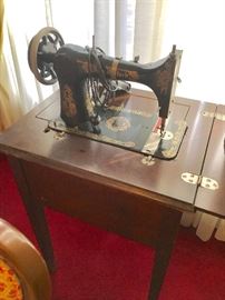 Vintage sewing machine