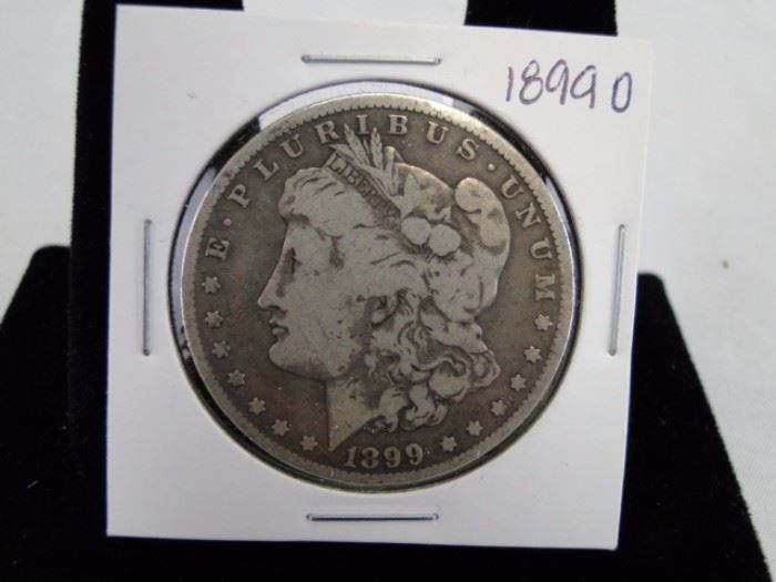 1899D Morgan Dollar