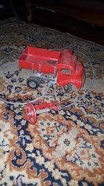 Smith Miller Dump Truck with cable Crank RARE