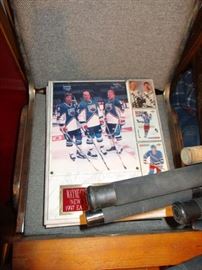 SPORTS MEMORABILIA LAWRENCE TAYLOR SIGNED FOOTBALL NY GIANTS YANKEES-METS AND MORE