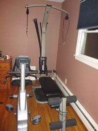 SCHWINN COMP BOWFLEX HOME GYM SCHWINN EXERCISE BIKE