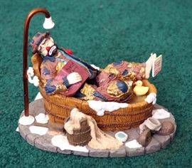 Emmett Kelly Collectors Edition "Saturday Night Weary Willie" #0652 With Original COA