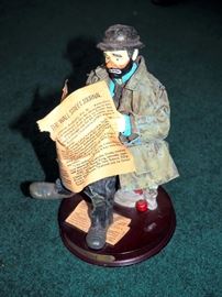 The Original Emmett Kelly Circus Collection Limited Edition "Wall Street" #1424/5000 9"H