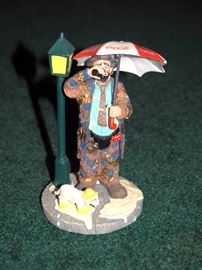  Limited Edition Coca Cola Figurine Featuring Emmett Kelly "Time For A Coke" 2095/19500