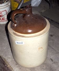 Western Stoneware Co #5 Stoneware Jug