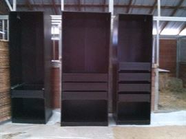 Office storage with drawers and shelves