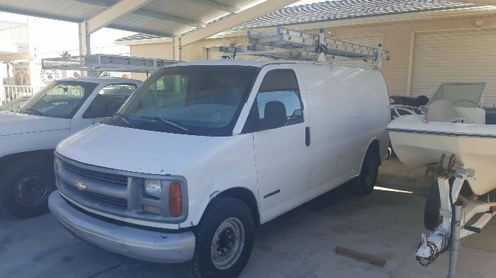 Chevy work van for sale!