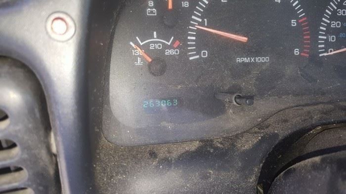 1999 Dodge Ram mileage