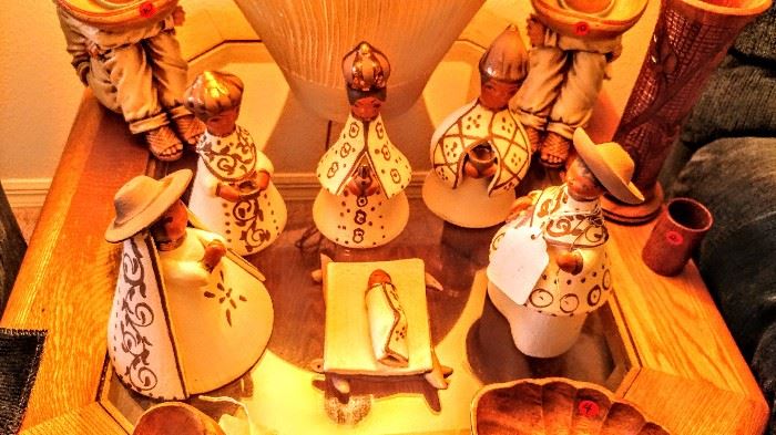 Mexican Nativity set