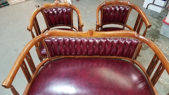 1/2 OFF SUNDAY ALL REMAINING ITEMS!!          Large 2 Day Family/Household Sale. All New Items, 8 different estates, households and families contents!! This is going to be another WOW!! Sale!! 3 pcs. leather set from Surry, England