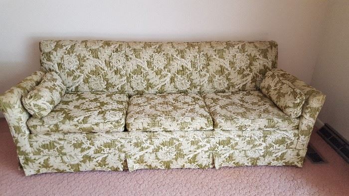 Mid century sleeper sofa