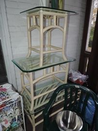 the side tables...shown stacked