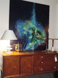 One of TWO Robert Mazur Oil Paintings ... both of the oils in this sale were made for this family and have NEVER been offered for sale until NOW !